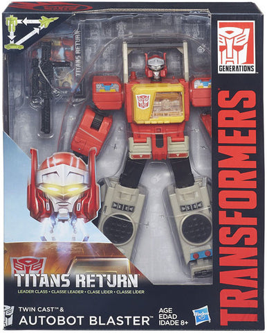 Transformers Generations Titans Return Autobot Blaster Leader Class