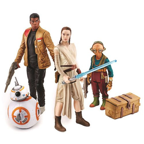 Star Wars The Force Awakens Takodana Encounter Action Figure Set 3 3/4 Inch Pre-Order