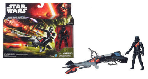 Star Wars The Force Awakens Elite Speeder Bike with Stormtrooper Figure 3 3/4 Inch