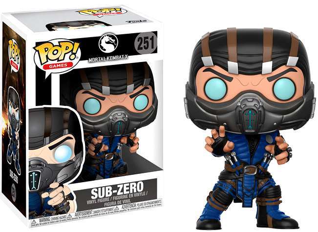 Funko Pop! Mortal Kombat Sub-Zero Common #251