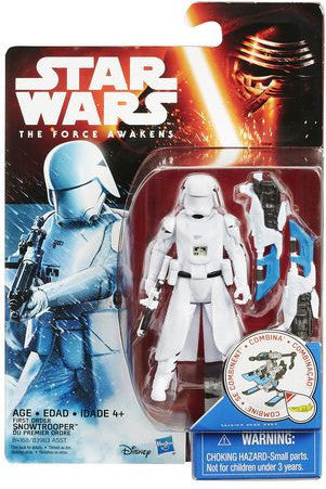 Star Wars The Force Awakens First Order Snowtrooper 3 3/4 Inch Figure