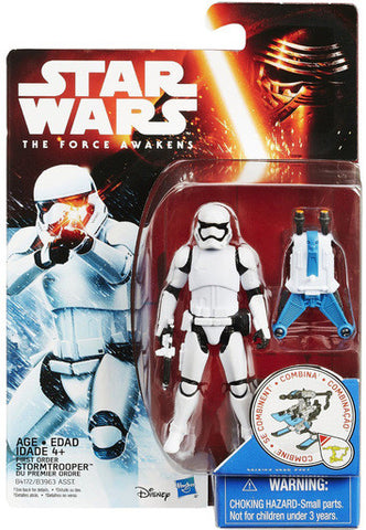 Star Wars The Force Awakens First Order Stormtrooper 3 3/4 Inch Figure