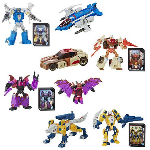 Transformers Generations Titans Return Deluxe Class Wave 2 SET of 4