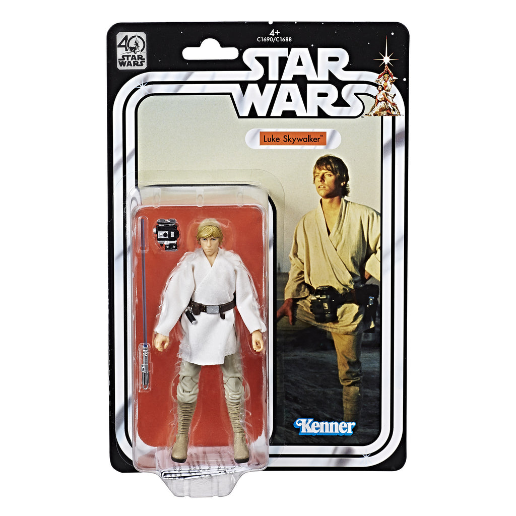 Star Wars The Black Series 40th Anniversary Luke Skywalker In Stock