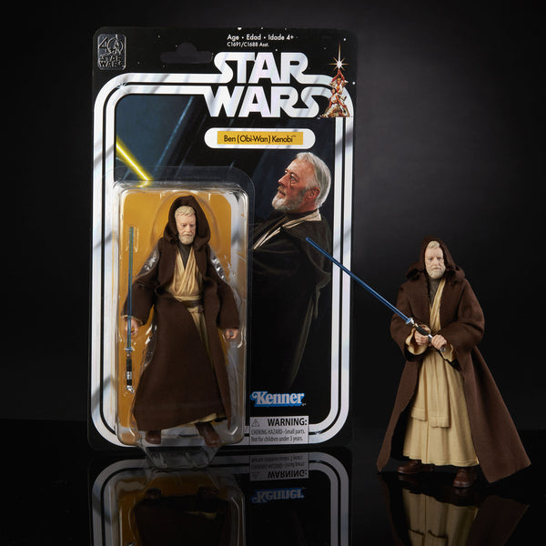 Star Wars The Black Series 40th Anniversary Ben Obi-Wan Kenobi In Stock