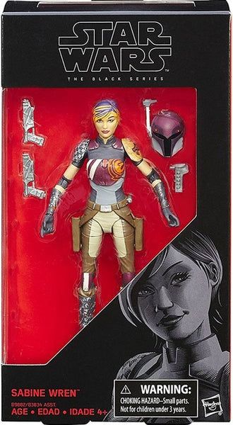 Star Wars The Black Series Sabine Wren 6 Inch Action Figure