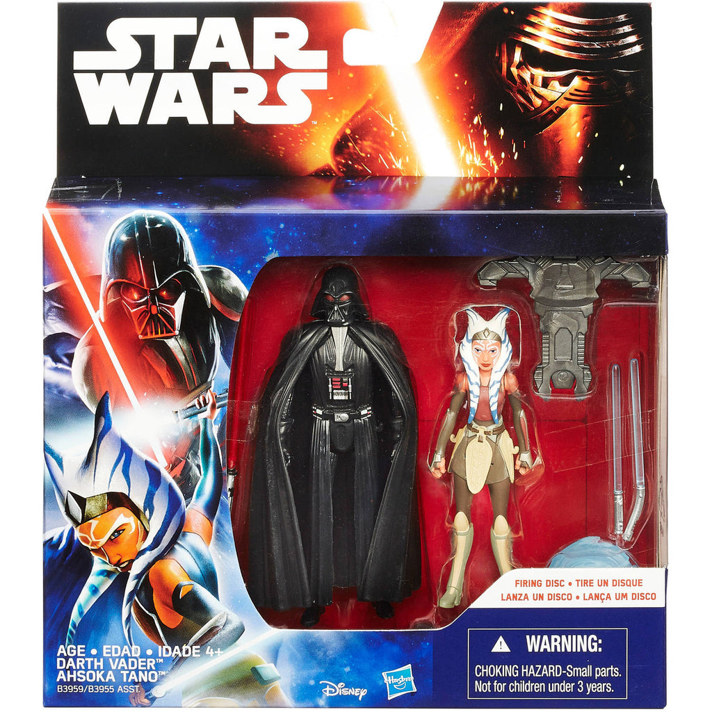 Star Wars The Force Awakens Mission Series Ahsoka Tano & Darth Vader 2 Figure Pack
