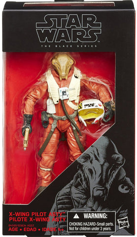 Star Wars The Black Series 6 Inch X-Wing Pilot Asty