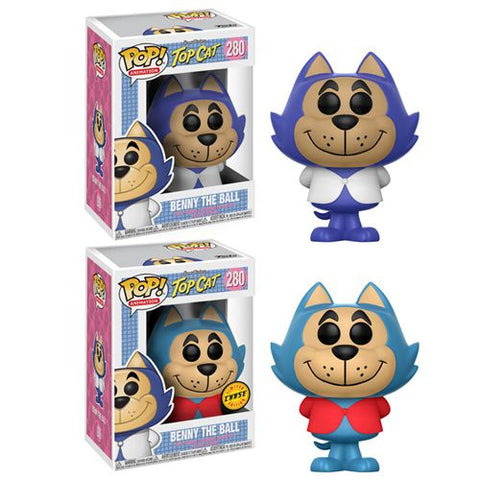 Funko Pop! Animation Hanna-Barbera Top Cat Benny the Ball 1 in 6 Chance For Chase #280