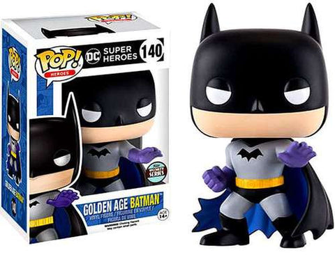 Funko Pop! DC Super Heroes Golden Age Batman Specialty Series #140