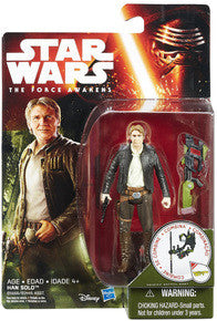 Star Wars The Force Awakens Han Solo (Old Han) 3 3/4 Inch Figure