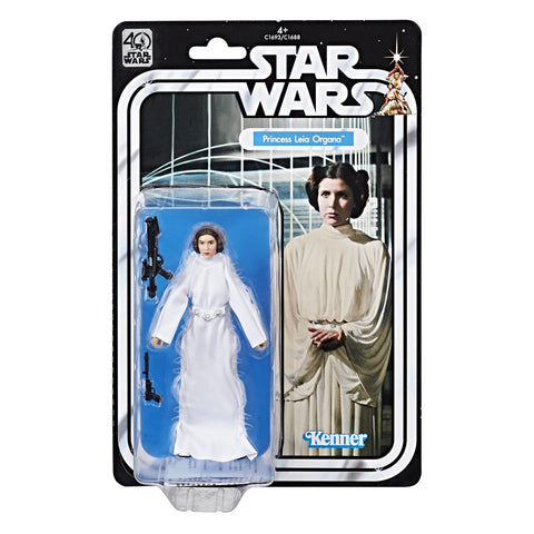 Star Wars The Black Series 40th Anniversary Princess Leia Organa In Stock