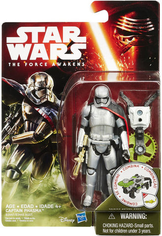 Star Wars The Force Awakens Captain Phasma 3 3/4 Inch Figure (Black Pouch)