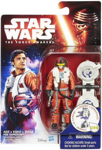Star Wars The Force Awakens Poe Dameron 3 3/4 Inch Figure