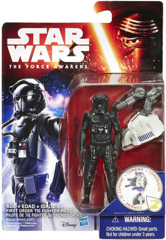 Star Wars The Force Awakens First Order TIE Fighter Pilot 3 3/4 Inch Figure