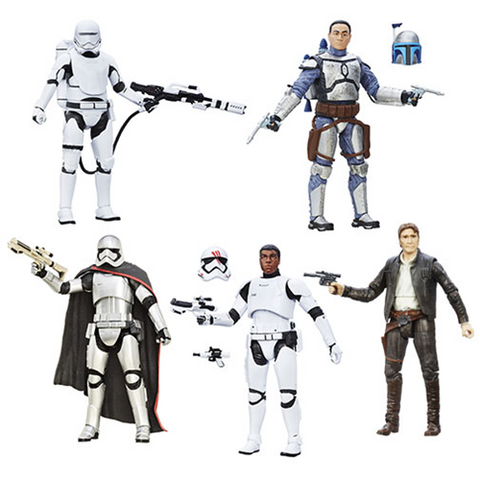 Star Wars The Force Awakens The Black Series 6 Inch Action Figures Wave 5 Case