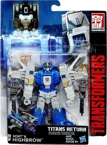 Xort & Highbrow from Transformers Generations Titans Return Deluxe Class Wave 2
